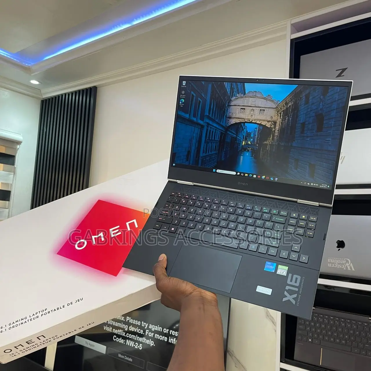 New Laptop HP Omen 16 16GB Intel Core I7 HDD+SSD 1T