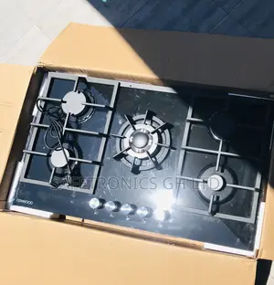 Grab Efficient Black 5 Gas Hobs Kenwood 90cm 