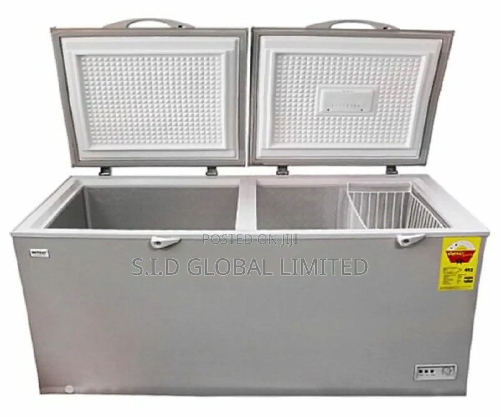 Chill Your Way TO Nexus 560ltr Double Door Chest Freezer