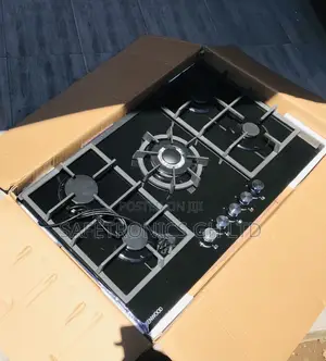 High Quality 5 Gas Hob Kenwood 90cm Black< 