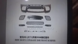 X6 Msports Bumper