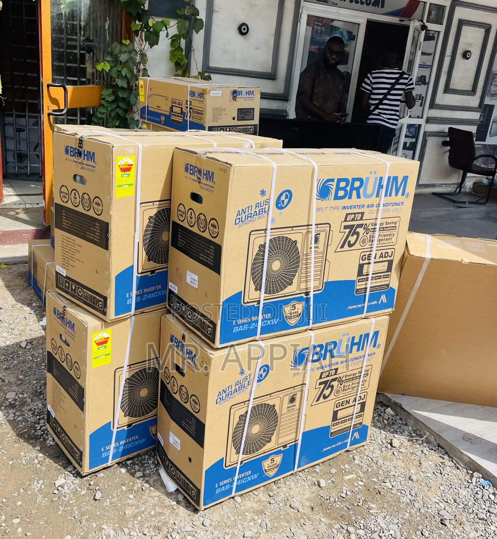 Order Unique Bruhm 1.5hp Smart Inverter Air Conditioner.