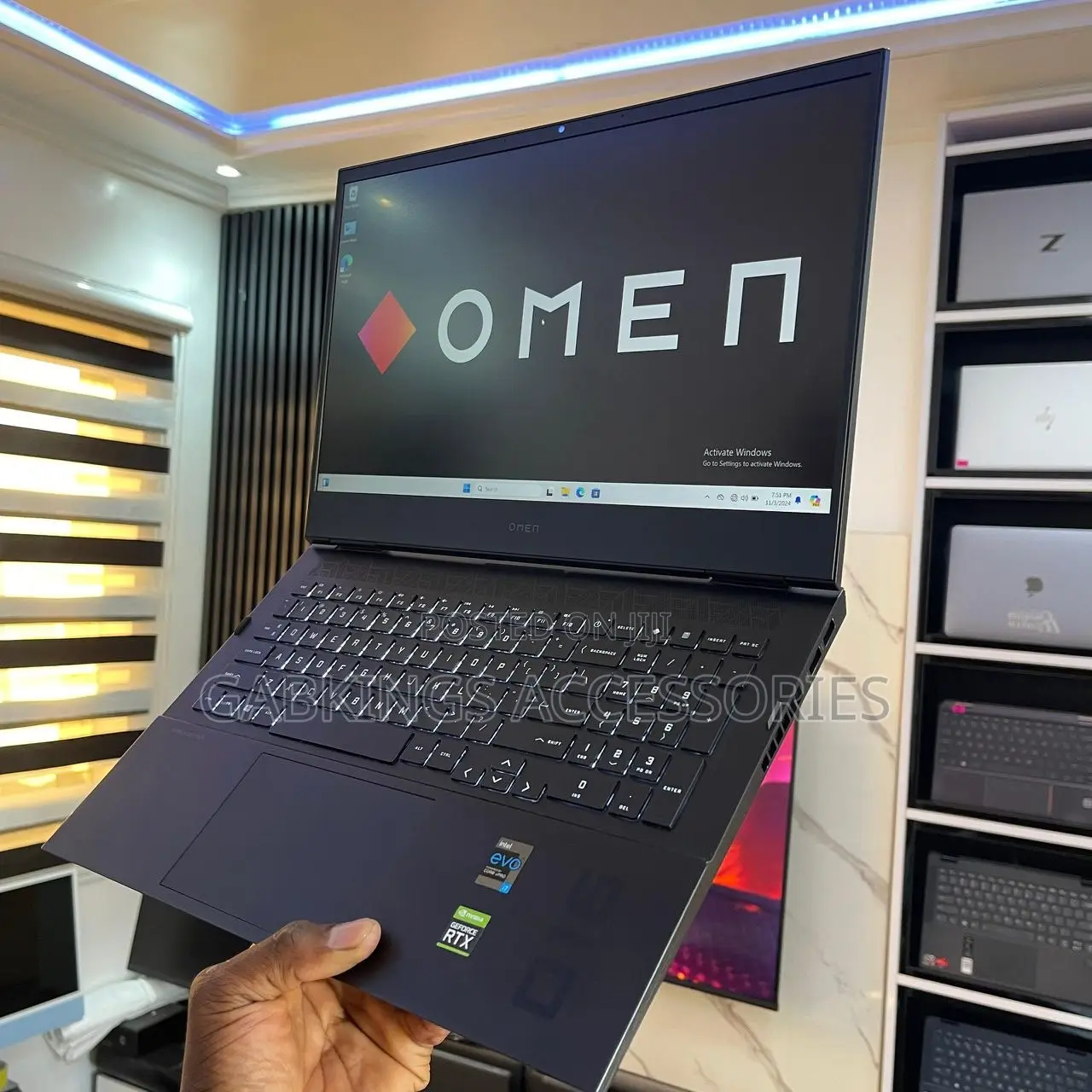 Laptop HP Omen 16 16GB Intel Core I7 SSD 512GB