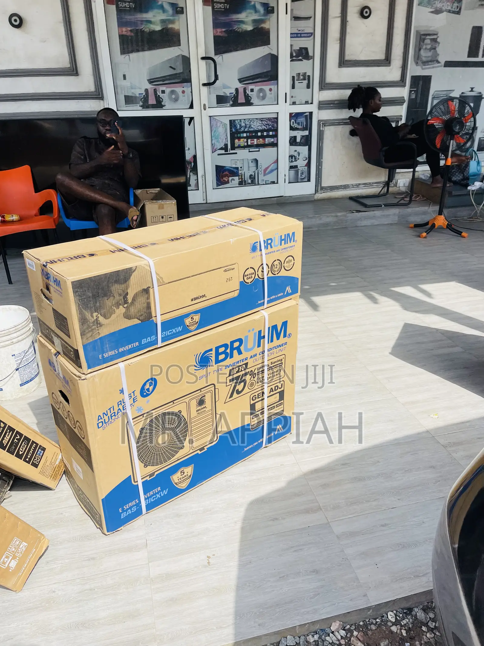 Purchase Original Bruhm 1.5hp Non Inverter Smart Ac.