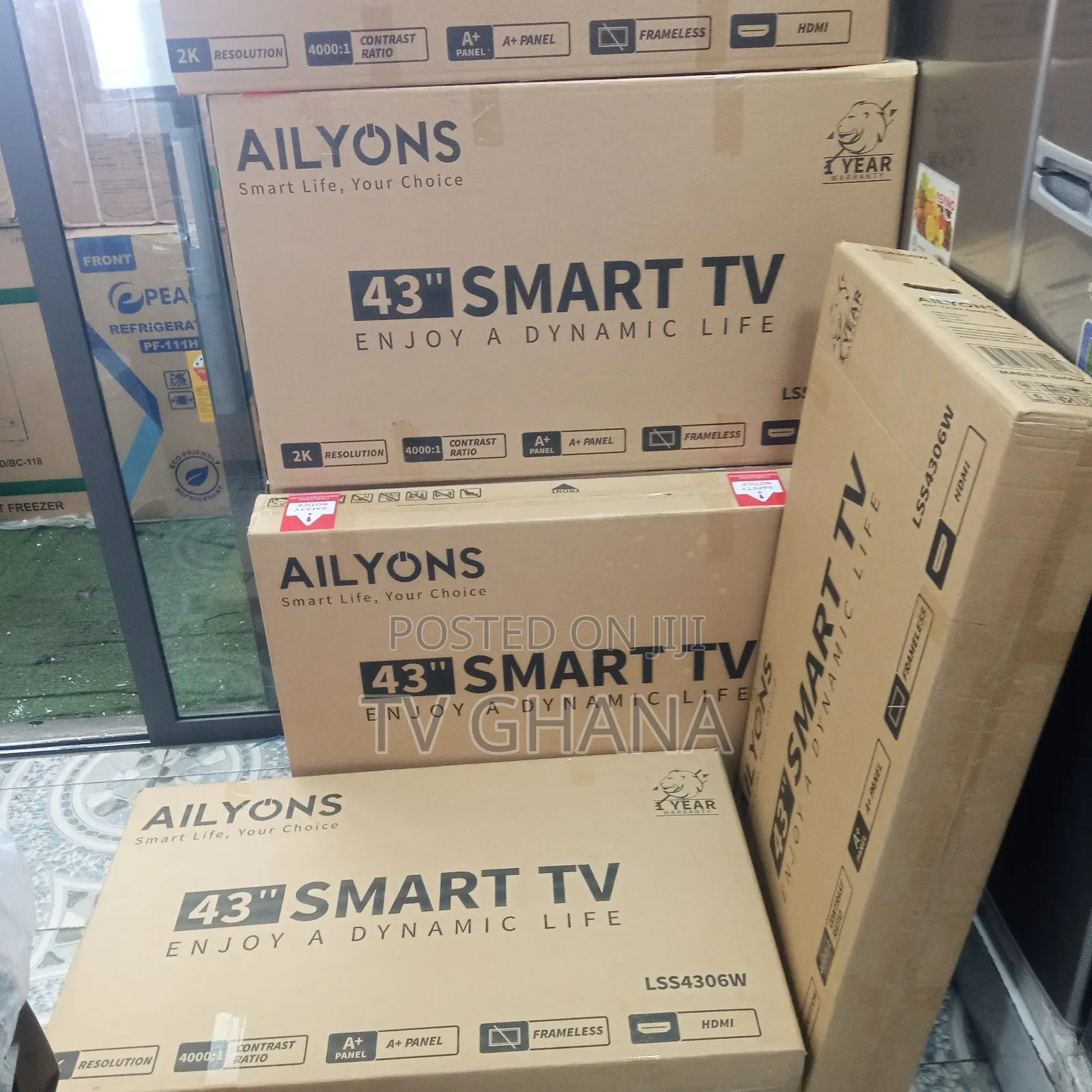 Perfect 43inches Smart Ailyons Television Smart  Elevision
