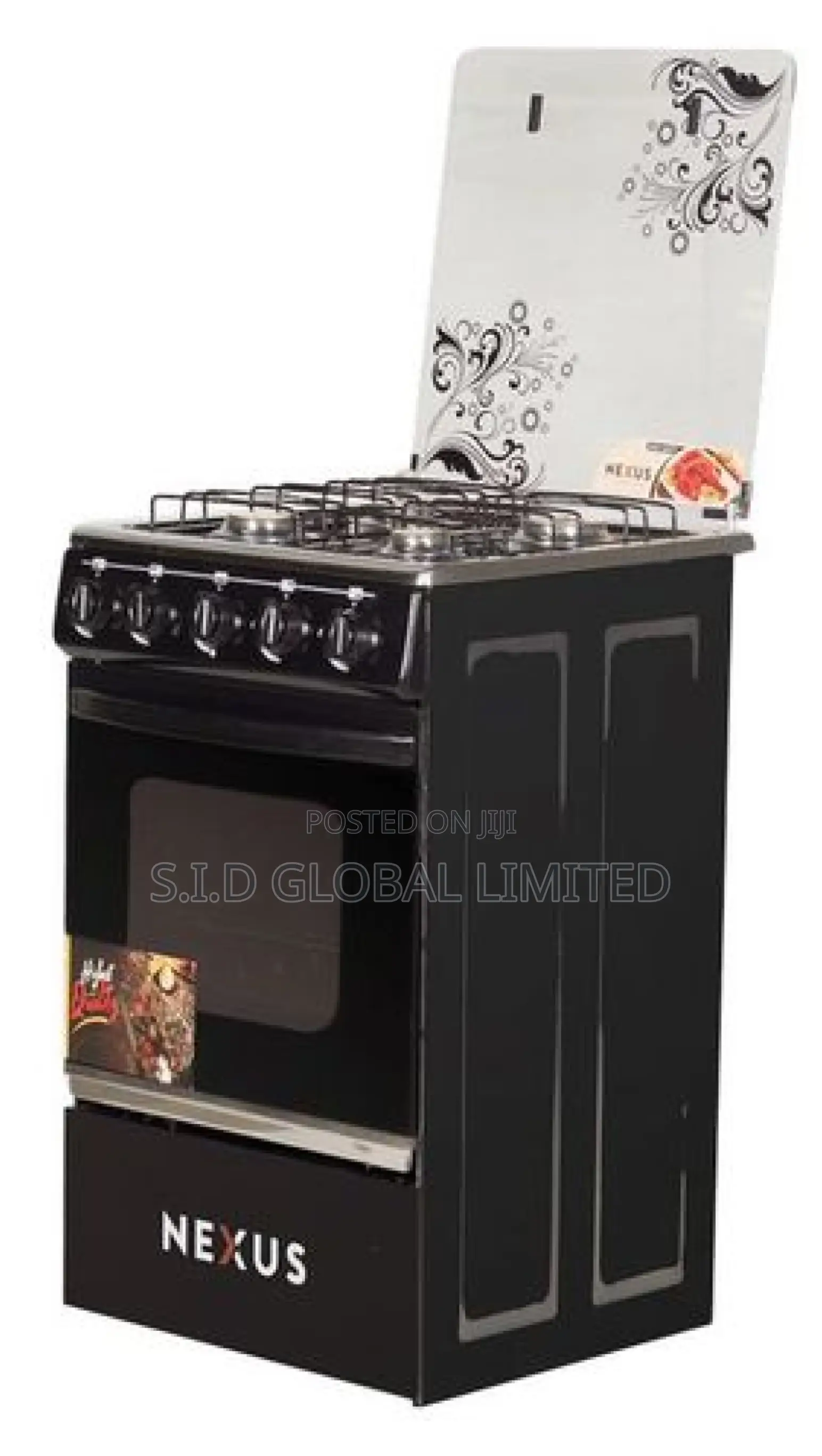 Auto Ingnition Nexus NX5020GL 4-Burner 50x50cm Gas Cooker