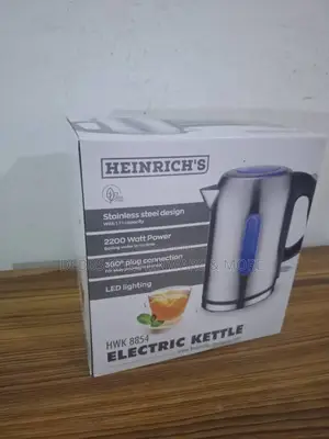 Henrich 1.7litre Stainless Kettle