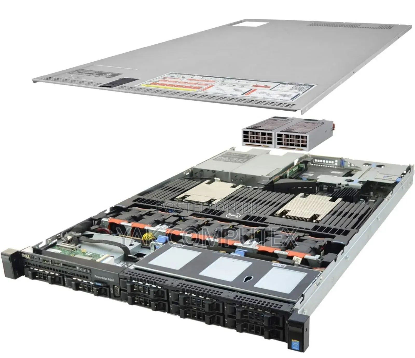 New Server Dell PowerEdge R630 64GB Intel Xeon HDD 4T
