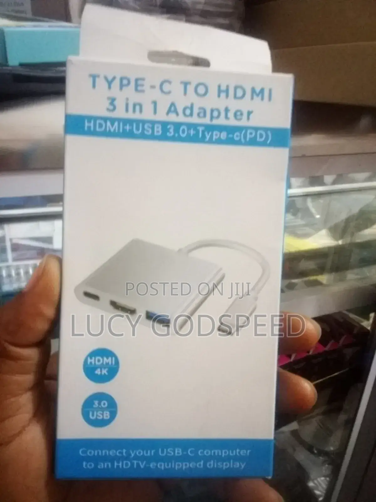 Type -C to HDMI 3 in 1 Adapter