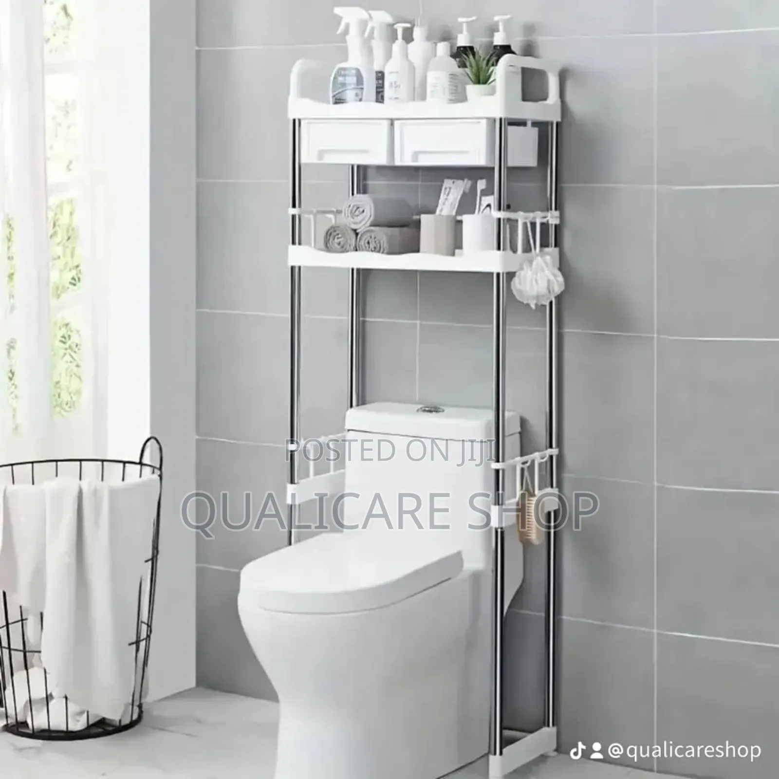 2 Tier Toilet Rack