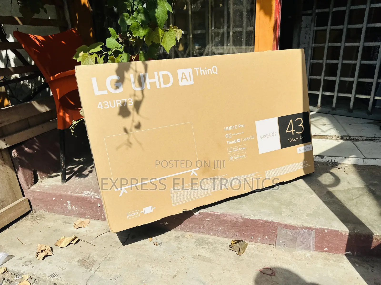 Smartest Viewing UHD Smart LG 43” UR73