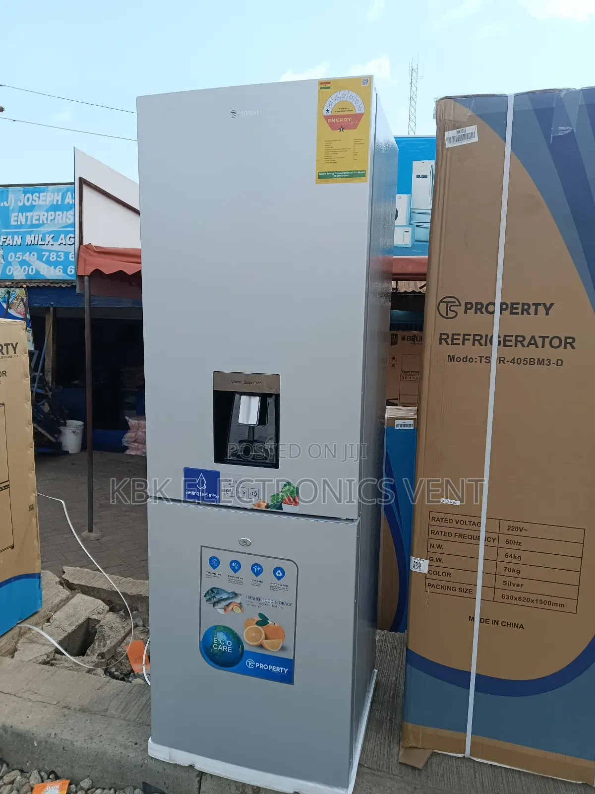 Property 304ltr Double Door Fridge Water Dispenser