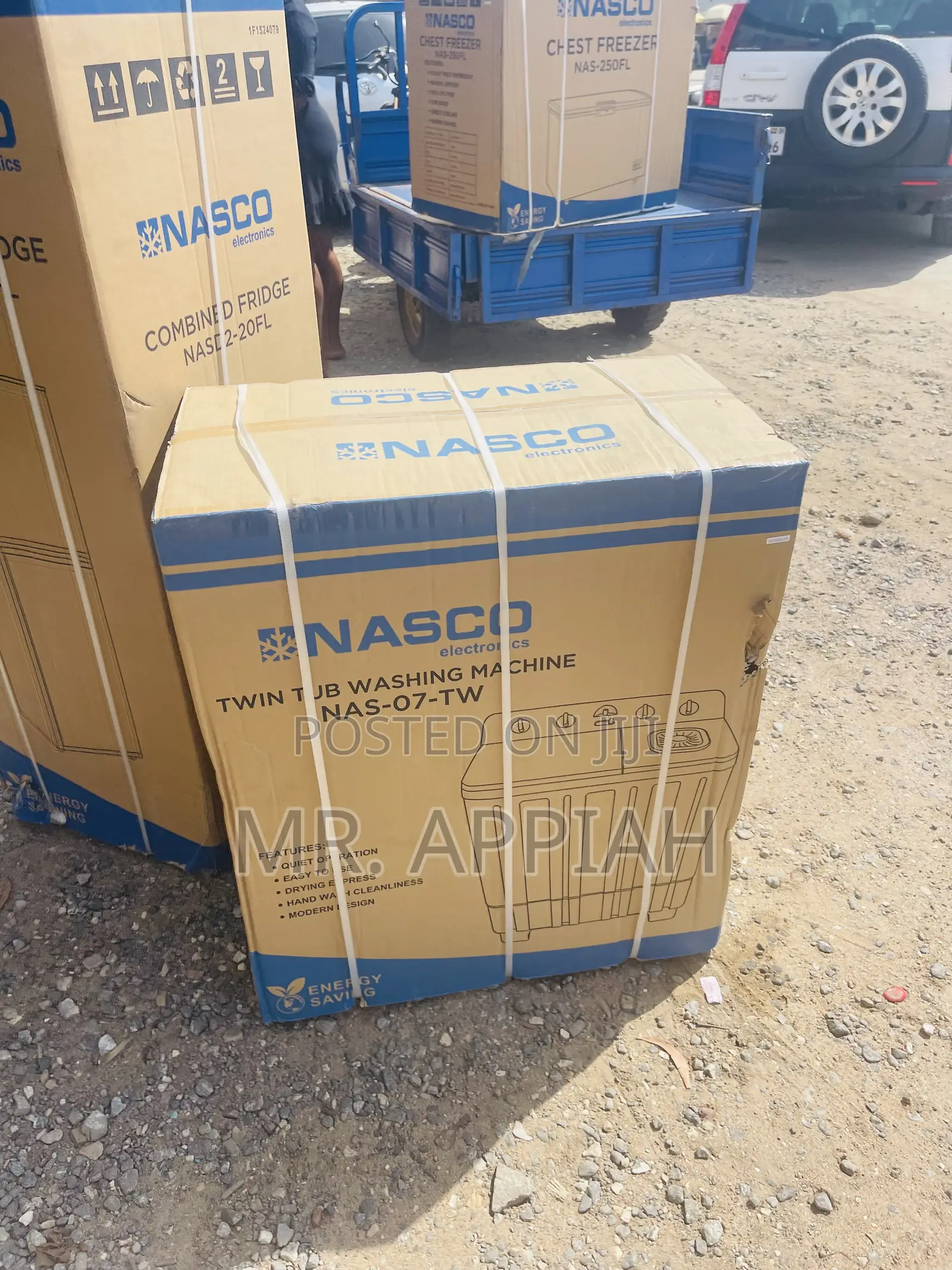 Shop Nasco 7kg Semi-Auto Electric Washing Machine.