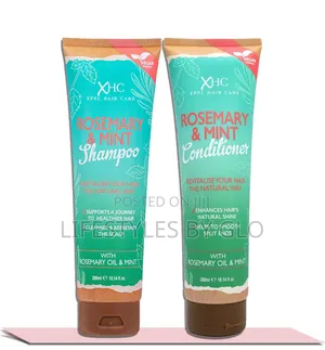 XHC Rosemary Mint Shampoo and Conditioner 2 Set Bundle