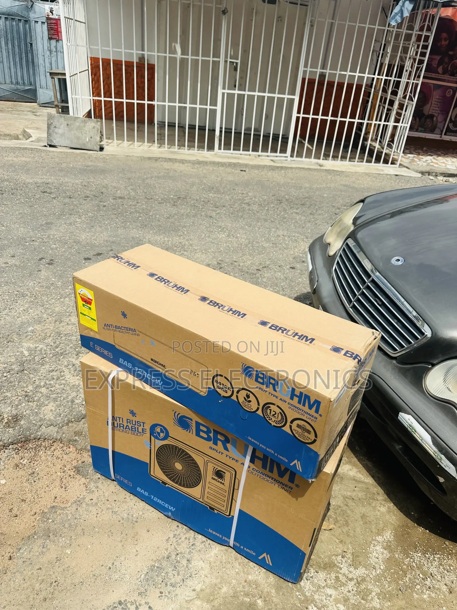 Quiet  Machine Split E410 Air Conditioner Bruhm 1.5hp