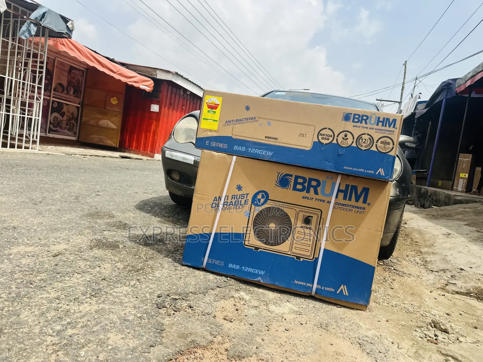 Eco Friendly Refrigerator Inverter Bruhm 2.0hp Split