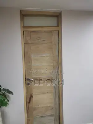 Wooden Doors and Fanlight