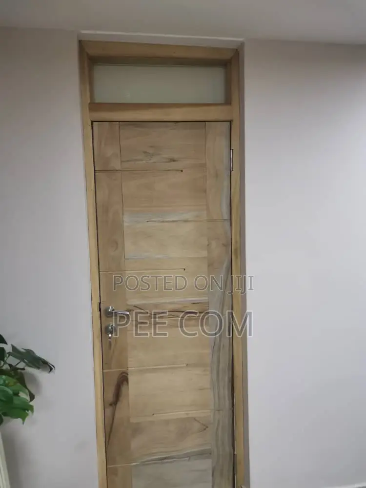 Wooden Doors and Fanlight