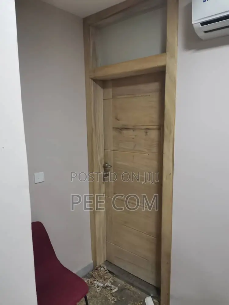 Wooden Doors and Fanlight