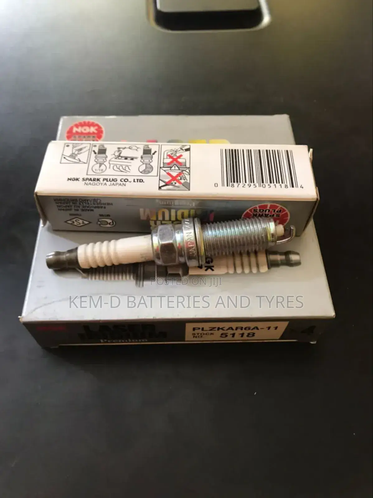 NGK 5118 Plzkar6a-11
 Spark Plugs