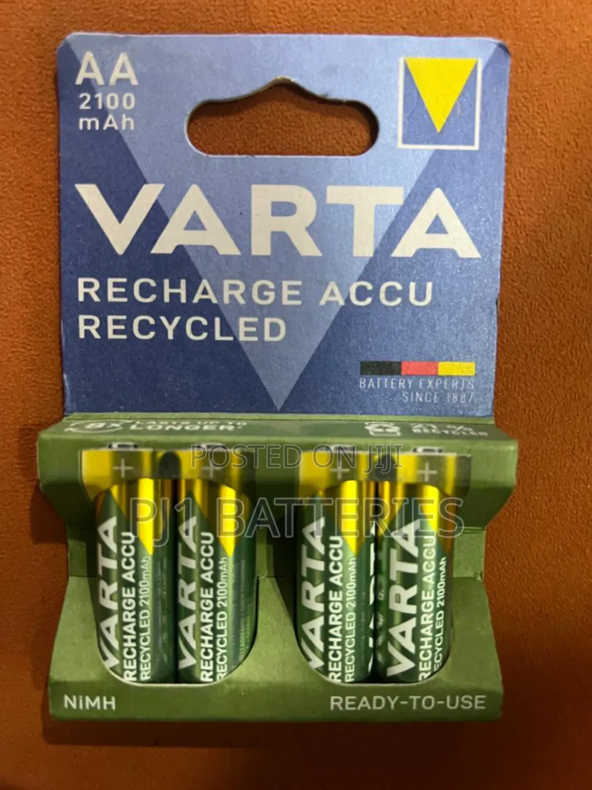 Rechargeable AA Varta Batteries