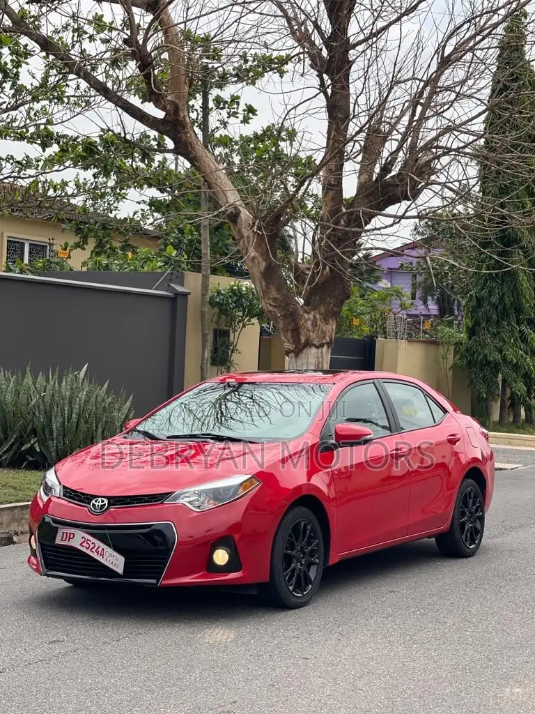 Toyota Corolla S w/Special Edition Pkg (1.8L 4cyl CVT) 2016 Red