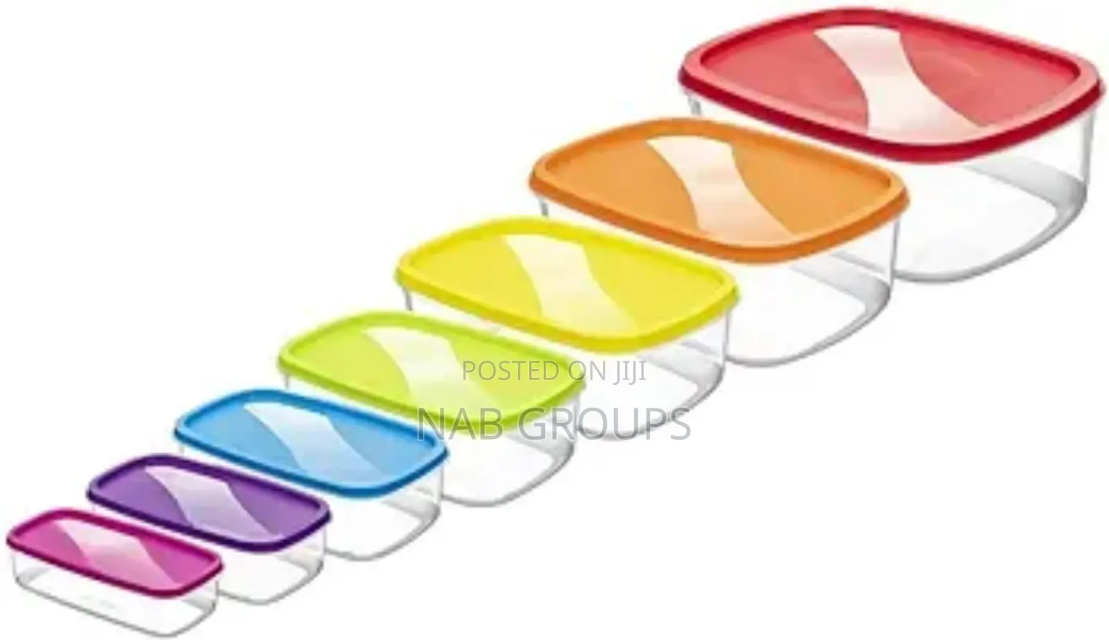 7pcs Storage Containers