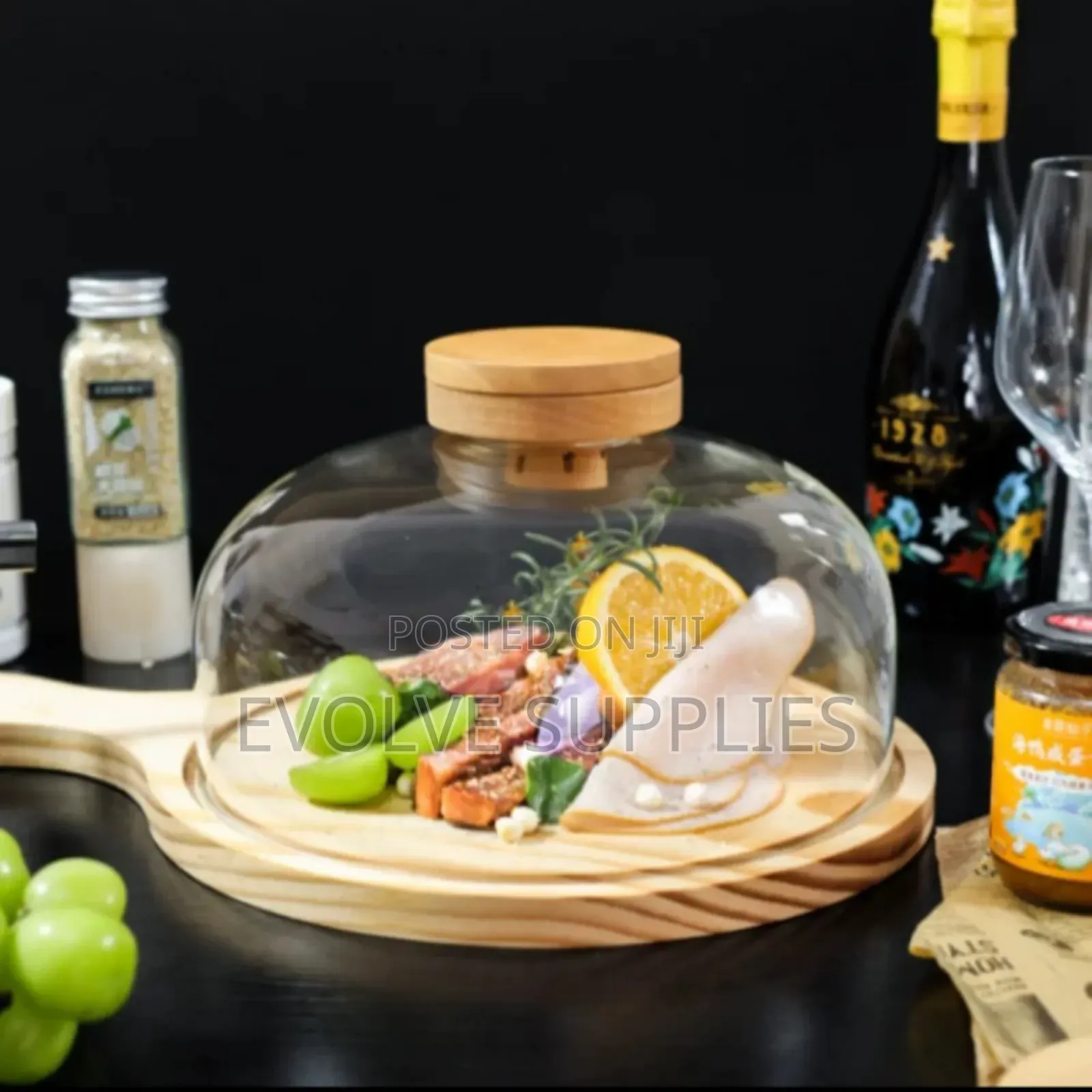 Glass Smoking Hood/Dome for Food