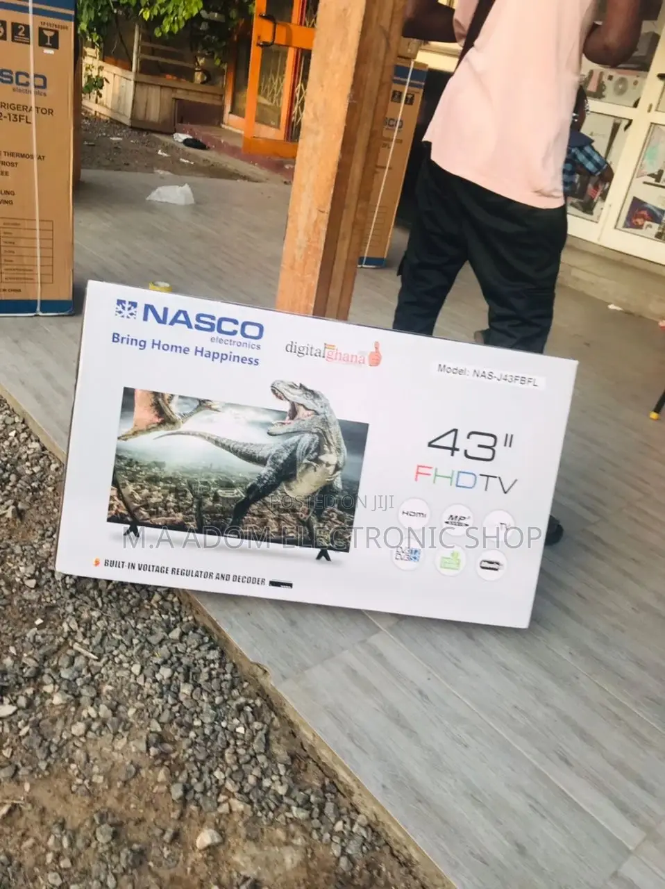Get the Ultimate Viewing Experience With Nasco 43-Inch HD TV