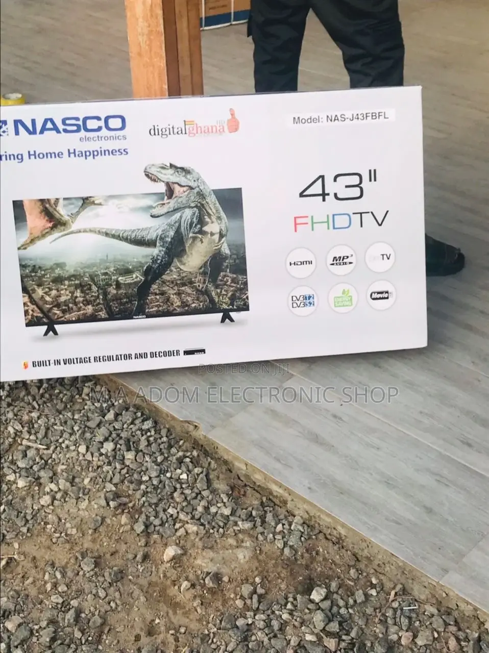 Elevate Your Gaming Experience With Nasco 43” HD LED TV