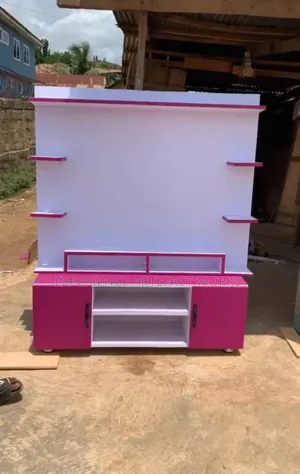 Photo - Tv Stand and Shelves