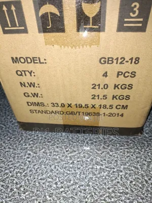 12v 18ah CSB Lead Acid Battery