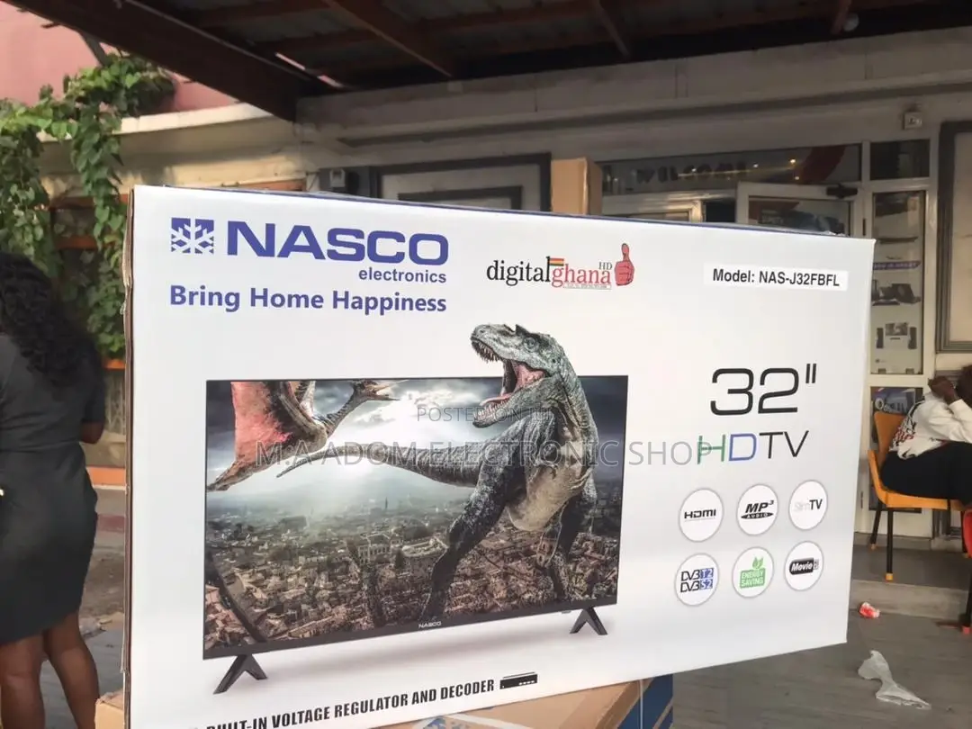 Your Everyday Entertainment Companion: Nasco 32" HD LED TV
