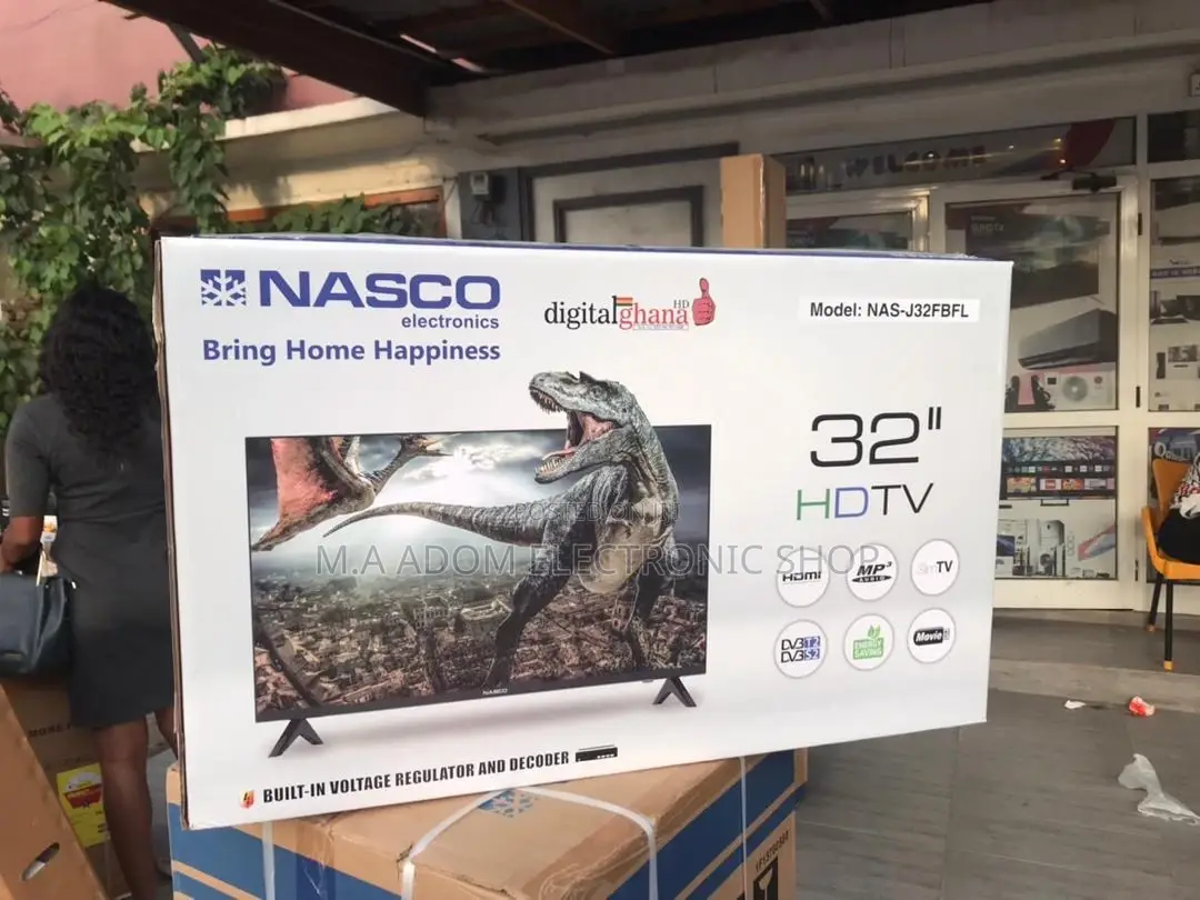 Nasco 32" HD LED TV - Your Home Entertainment Solution