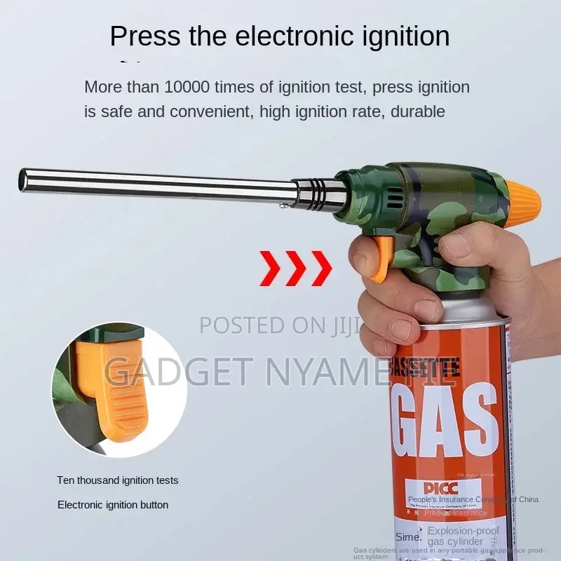 Multipurpose Cassette Torch Gun