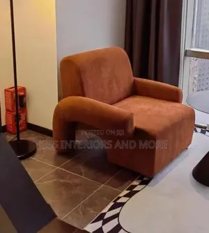 Accent Armchair (Orange)