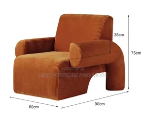 Accent Armchair (Orange)