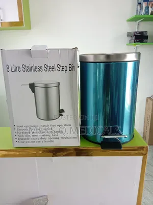 Pedal Dustbin 8ltrs