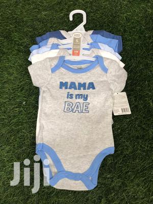 5 Pieces Baby Body Suit.