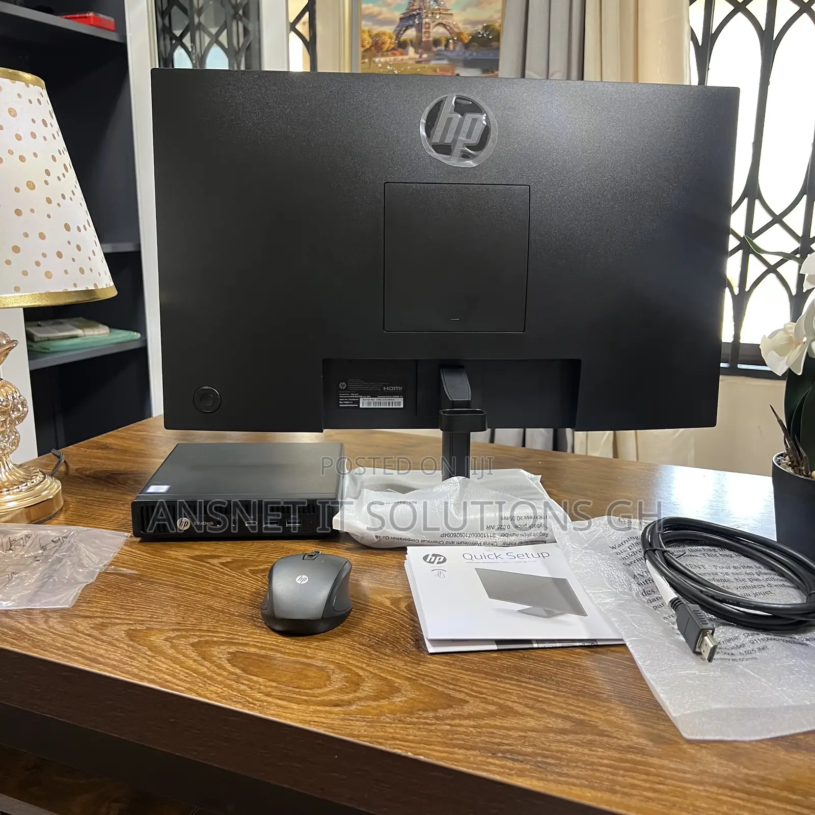 New Desktop Computer HP EliteDesk 800 8GB Intel Core I5 SSD 256GB