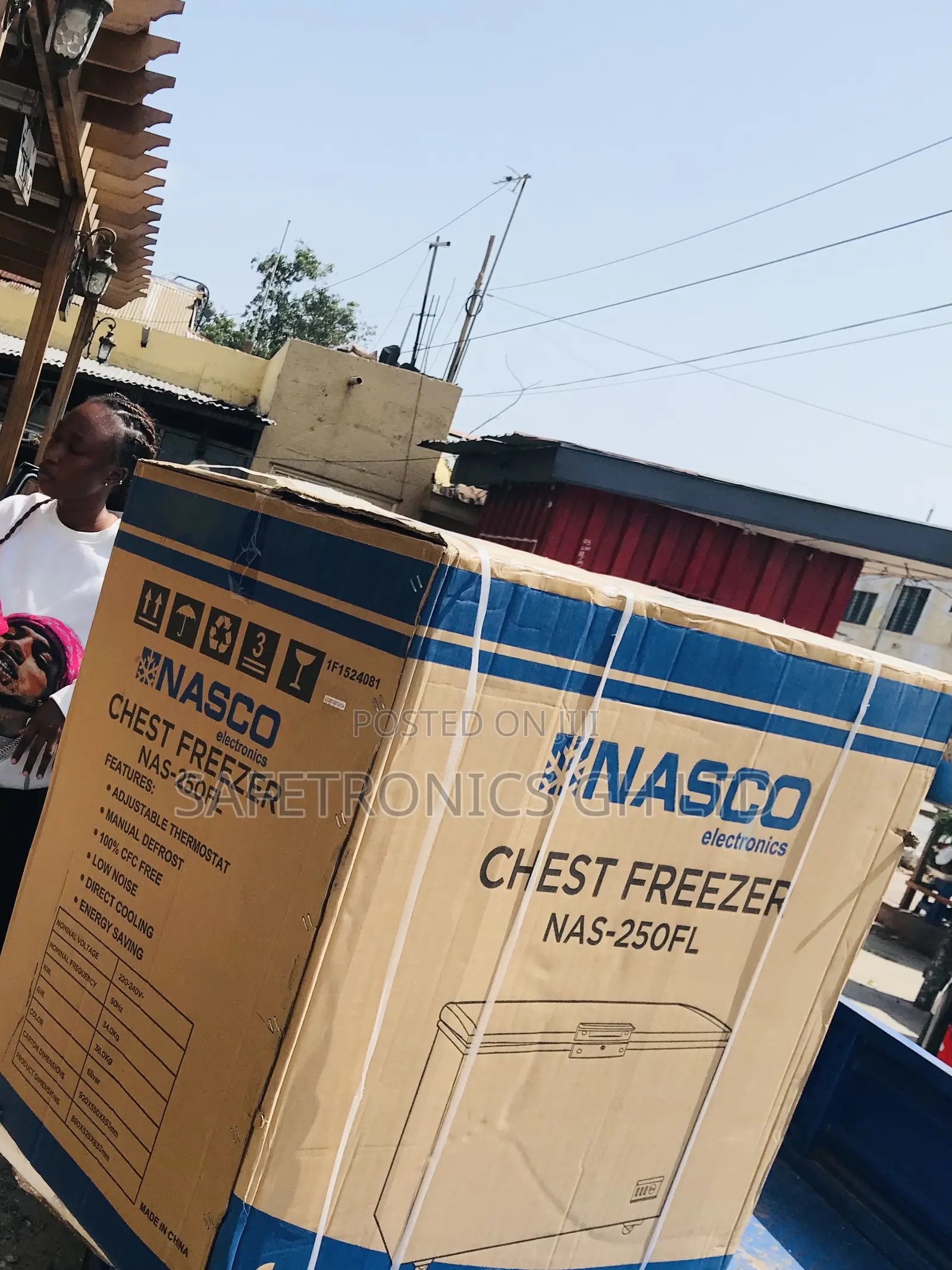 Get Long Lasting Nas-250 Chest-Freezer 198 Liters Nasco
