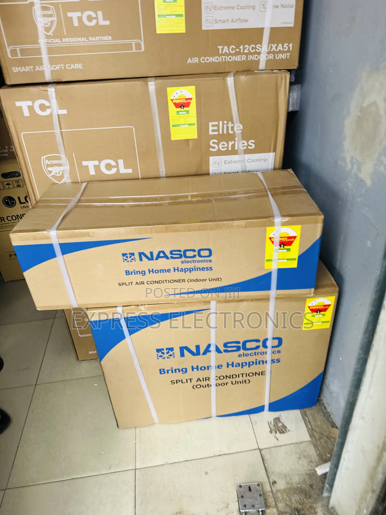 Auto Restart Split R410 Gas Nasco White 1.5hp