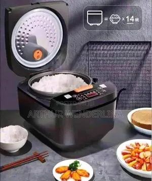 Silver Crest 5L Digital Smart Rice Cooker- Black