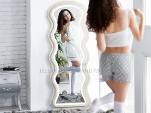 Mirror With Led Lights (White)
