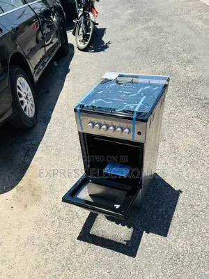Best Buy for Less Grey Color Gas Cooker Oven 4burner 50/50