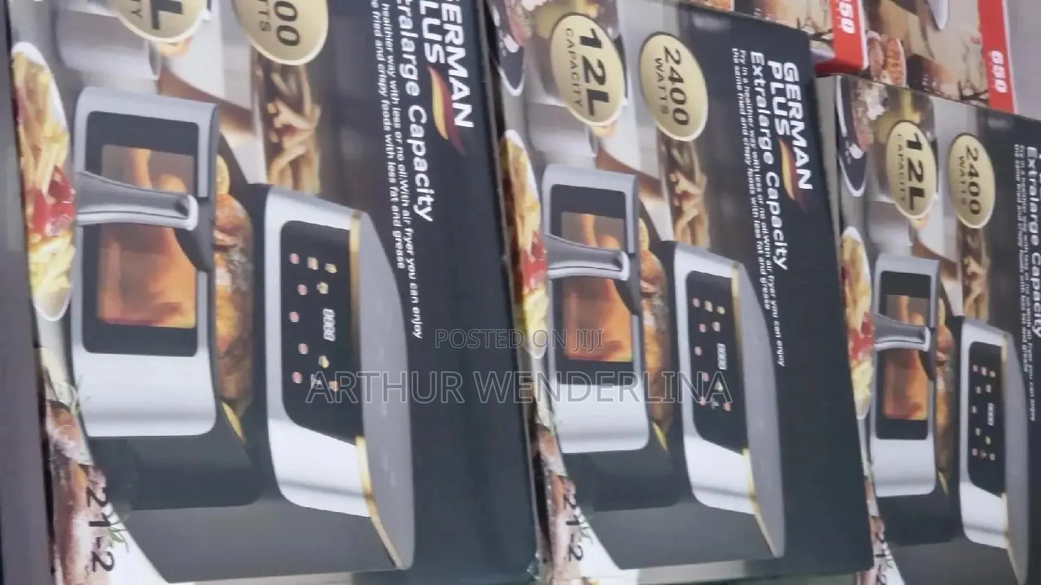 German Plus Air Fryer 12liters