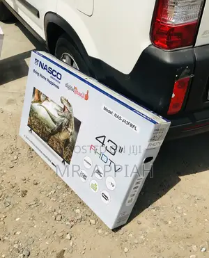 Sealed in Box Nasco 43 Inch FHD Satellite Television.