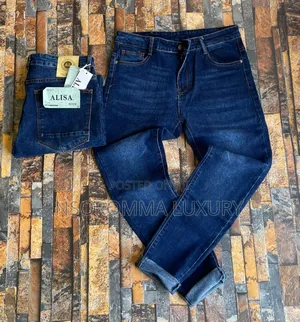 Turkish Stock Jeans Trousers for Big Men