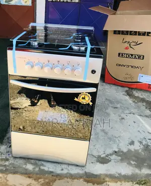 Order Unique Volcano Gas Oven 4 Burner(Gray) 
