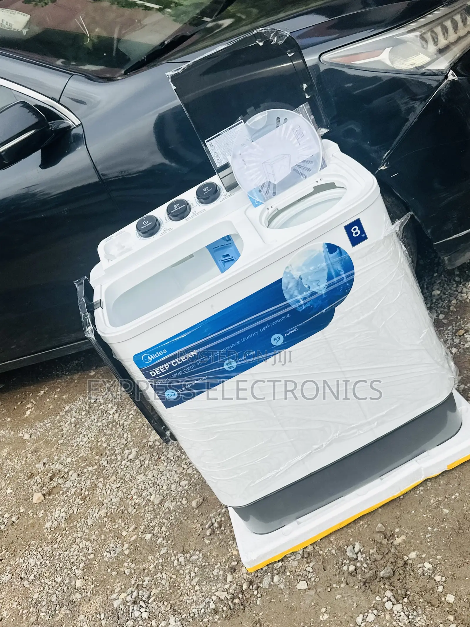 Powerful Motor Topload Washing Machine 8kg Midea